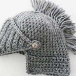 Crocheted Knight's Helmet