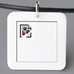 Broken Image Necklace