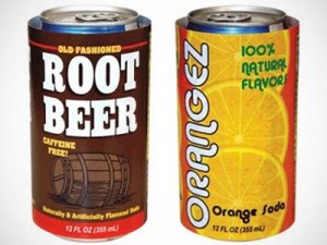 canoflauge Beer Can Wraps - Canouflage