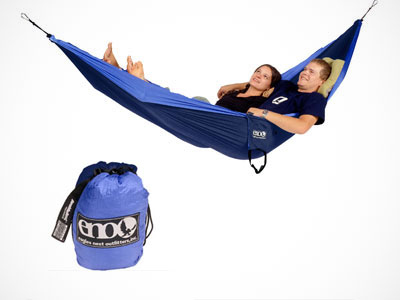 Portable two person hammock
