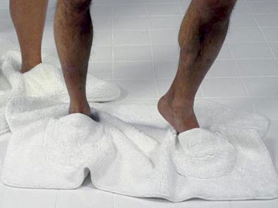 Bath Mat Slippers