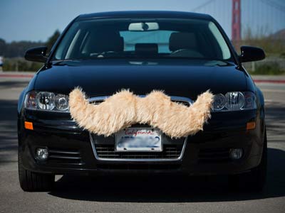 carstache car mustache