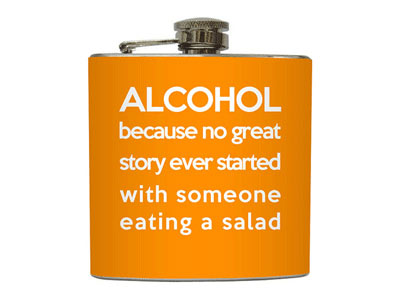 Alcohol Excuse Flask