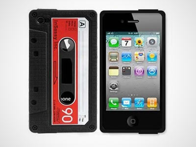 iPhone 4 and 4s cassette case