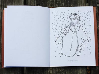 Jon Hamm Coloring Book