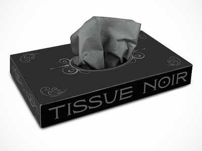 tissue noir black tissues